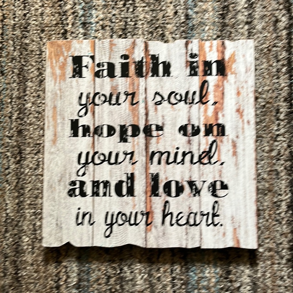 Distressed Sign